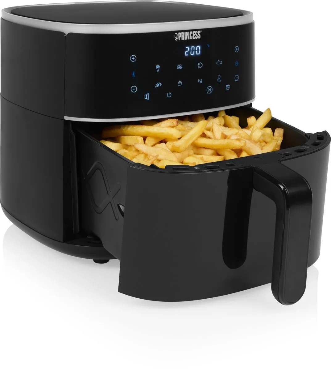 Princess Digitale Airfryer XL 182244 - 6L - 1500W - Zwart