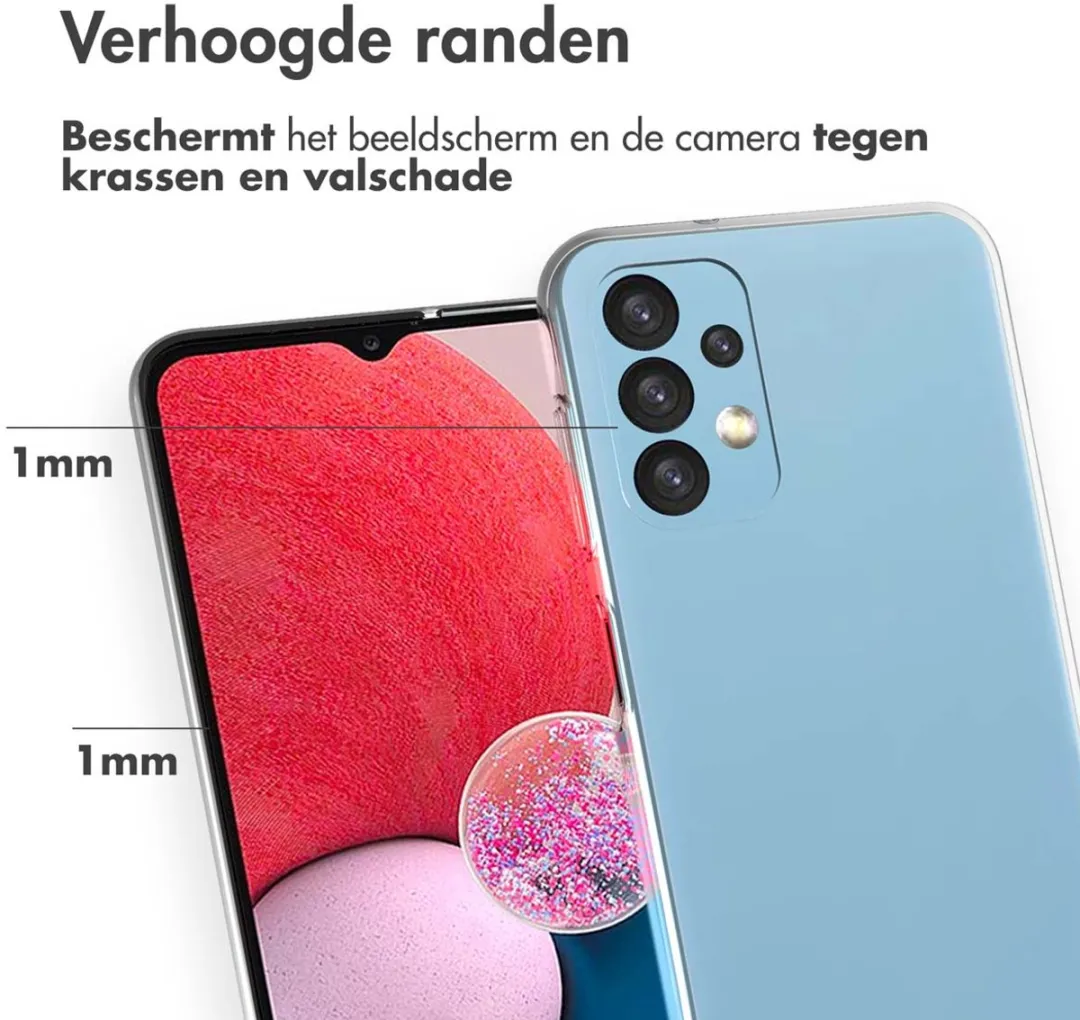Accezz Hoesje Samsung Galaxy A13 4G - Transparant