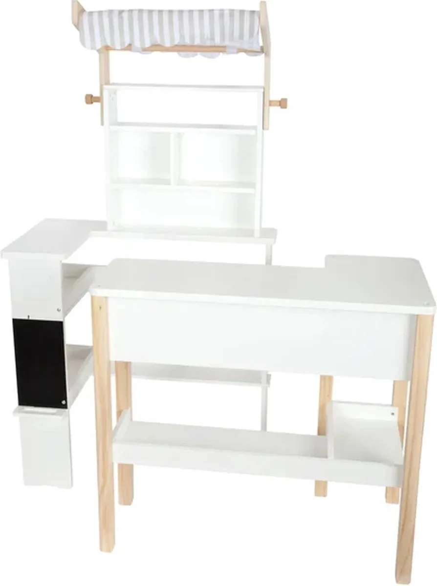 Small Foot Houten Speelkeuken met Wasmachine - 12-delig Wit - afbeelding 6 van 6