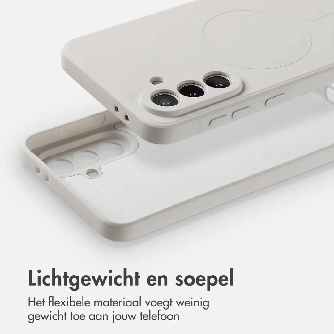 Imoshion Hoesje Samsung Galaxy A56 - Beige - MagSafe - afbeelding 6 van 6