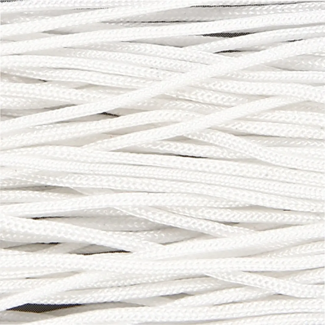 Creativ Company Macramé Koord 1mm Wit - 10m