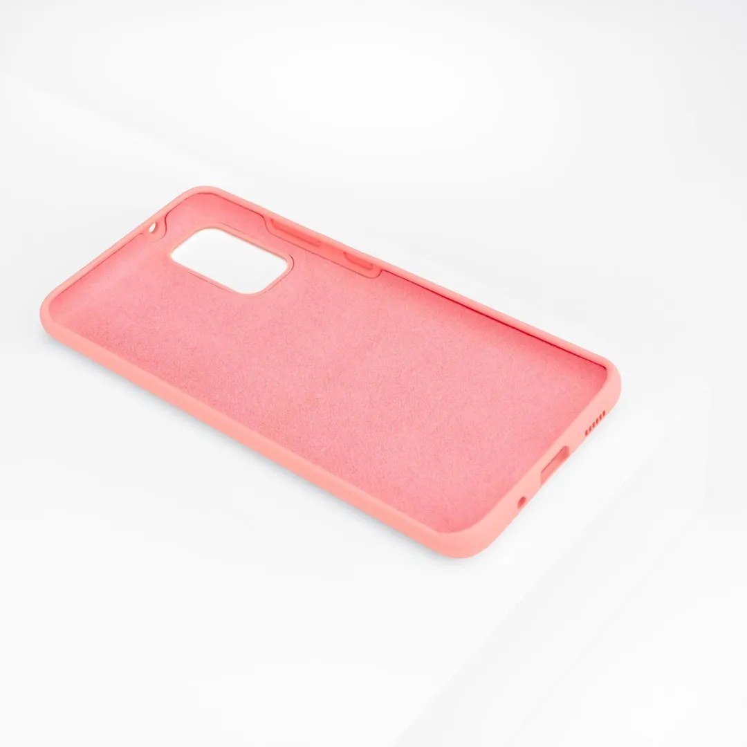 BMAX Siliconen Hard Case voor Samsung Galaxy S20 - Peach - afbeelding 6 van 6