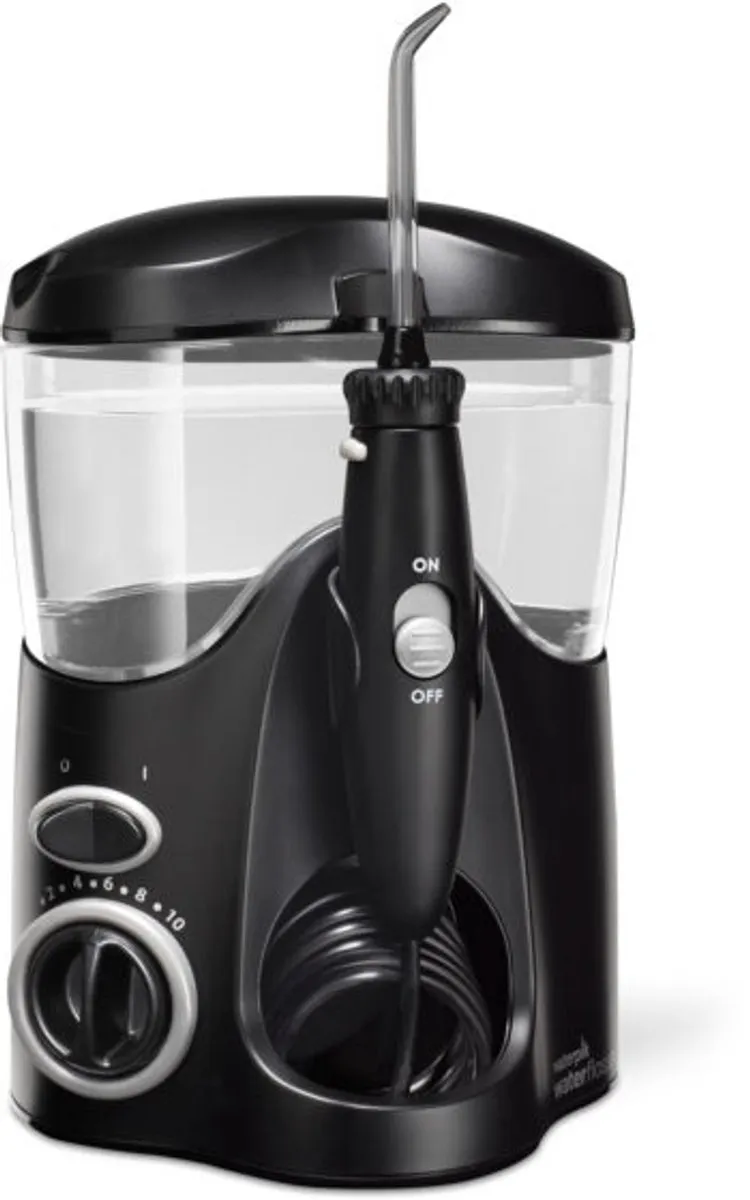Waterpik WF112 Waterflosser - 600ml - 10 standen - Zwart