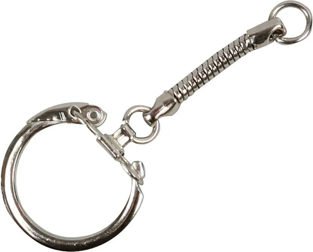 Creativ Company Sleutelhanger Rond 2,3cm - 5 Stuks