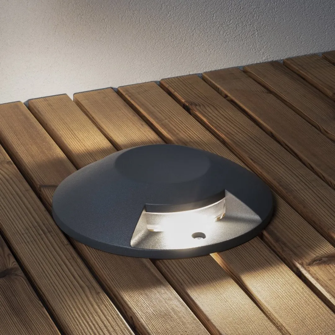 Konstsmide Grondspot 2 LED 3000K IP65 900lm - 20cm Aluminium Wit