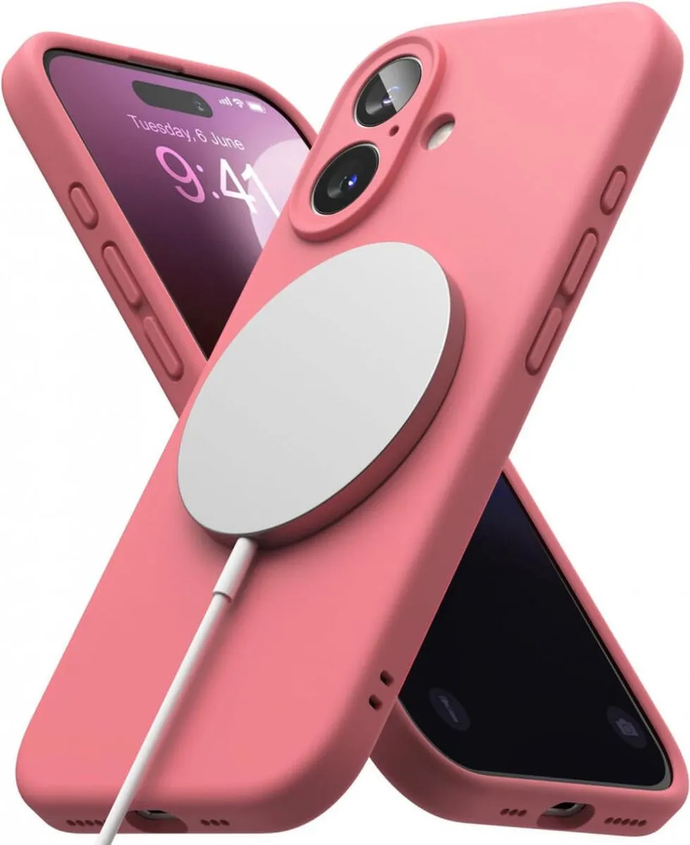 Ringke Silicone MagSafe Hoesje iPhone 16 Pro Max