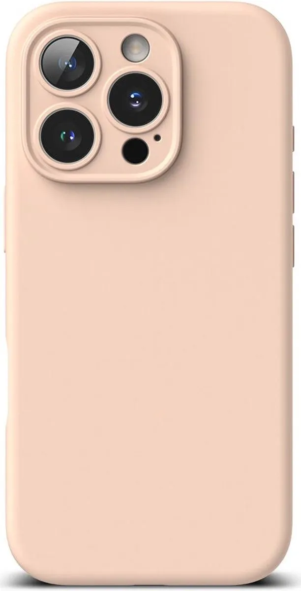 Ringke Silicone MagSafe Hoesje iPhone 16 Pro Max - Roze