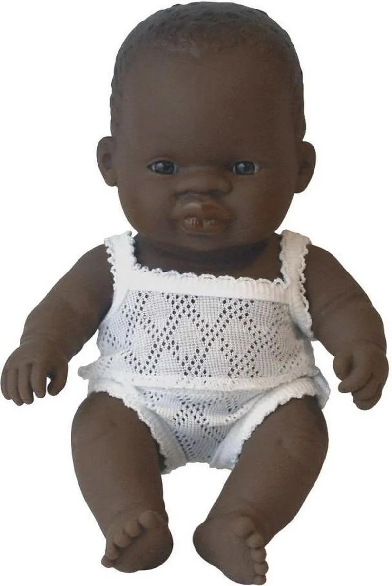 Miniland Babypop Meisje 21cm - MPN 8231124 - afbeelding 4 van 5