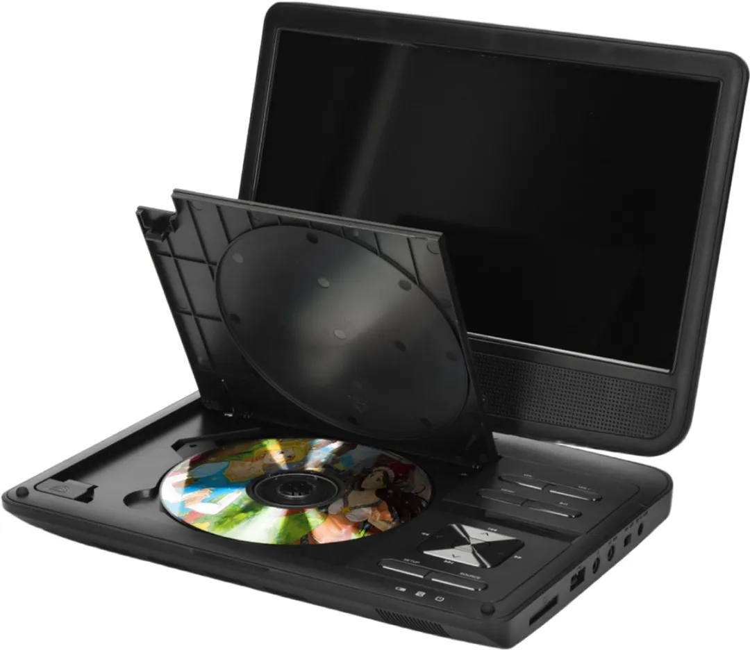 Lenco DVP-1010BK Portable DVD-speler - 10" - Zwart - afbeelding 6 van 6