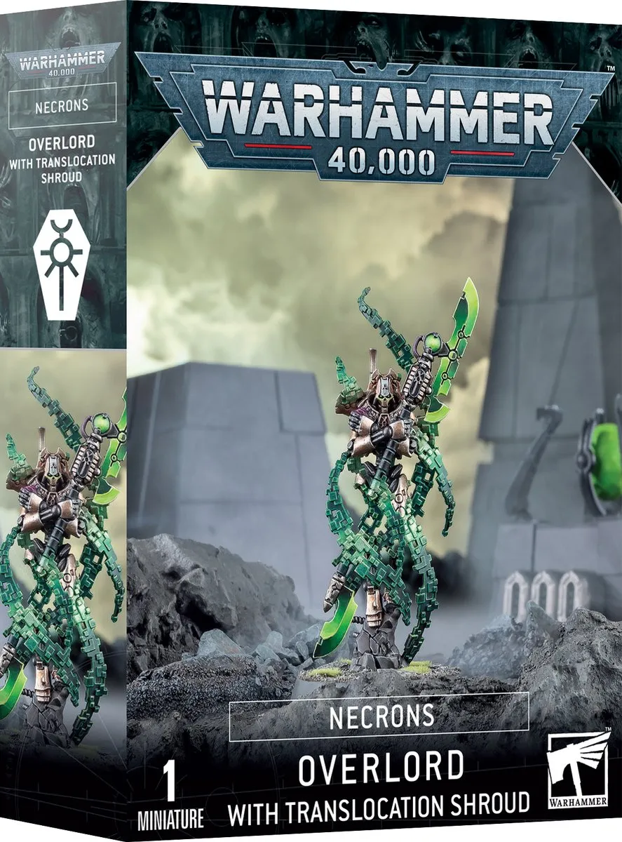 Games Workshop Necrons Overlord Translocation Shroud