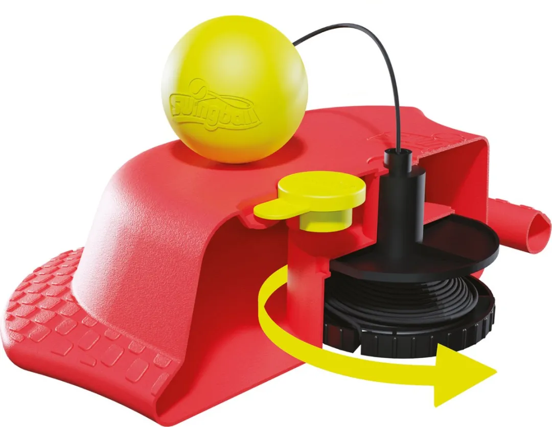 Mookie Reflex Tennis - Rood/Lime