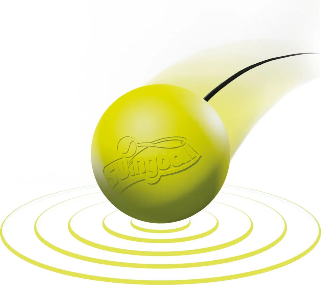 Mookie Reflex Tennis - Rood/Lime - afbeelding 6 van 6