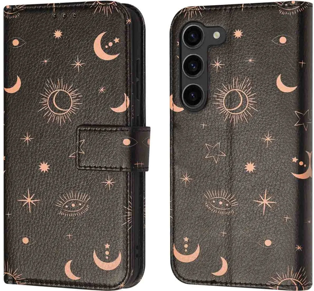 Imoshion Hoesje Samsung Galaxy S23 Sky Black - 3 Pasjes