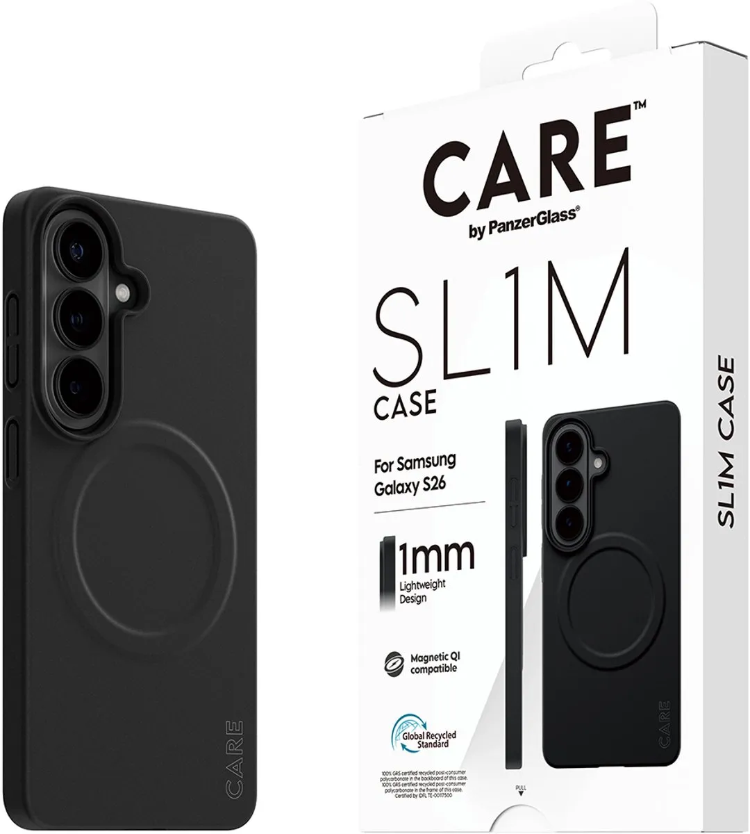 PanzerGlass SL1M Case Samsung Galaxy S26 - Zwart