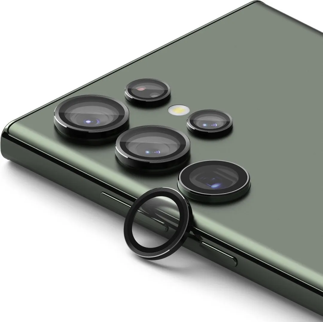 Ringke Frame Glass Camera Protector Samsung Galaxy S23 Ultra - Zwart