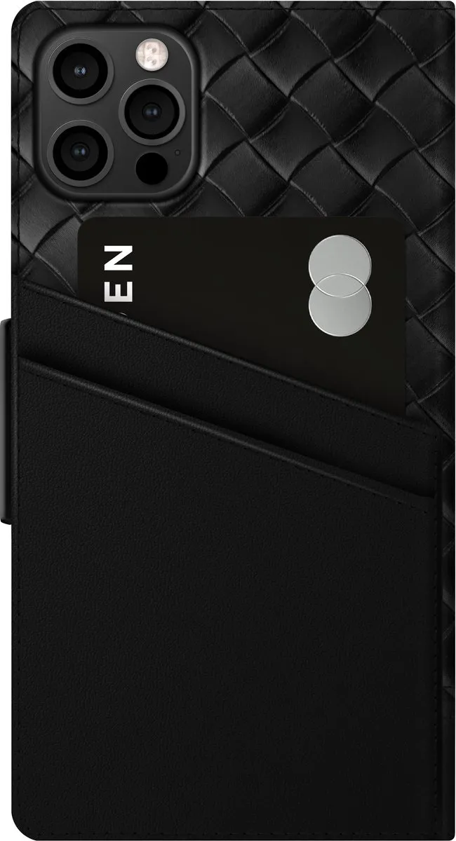 iDeal of Sweden Unity Wallet iPhone 12/12 Pro Onyx Black - 3 Stuks