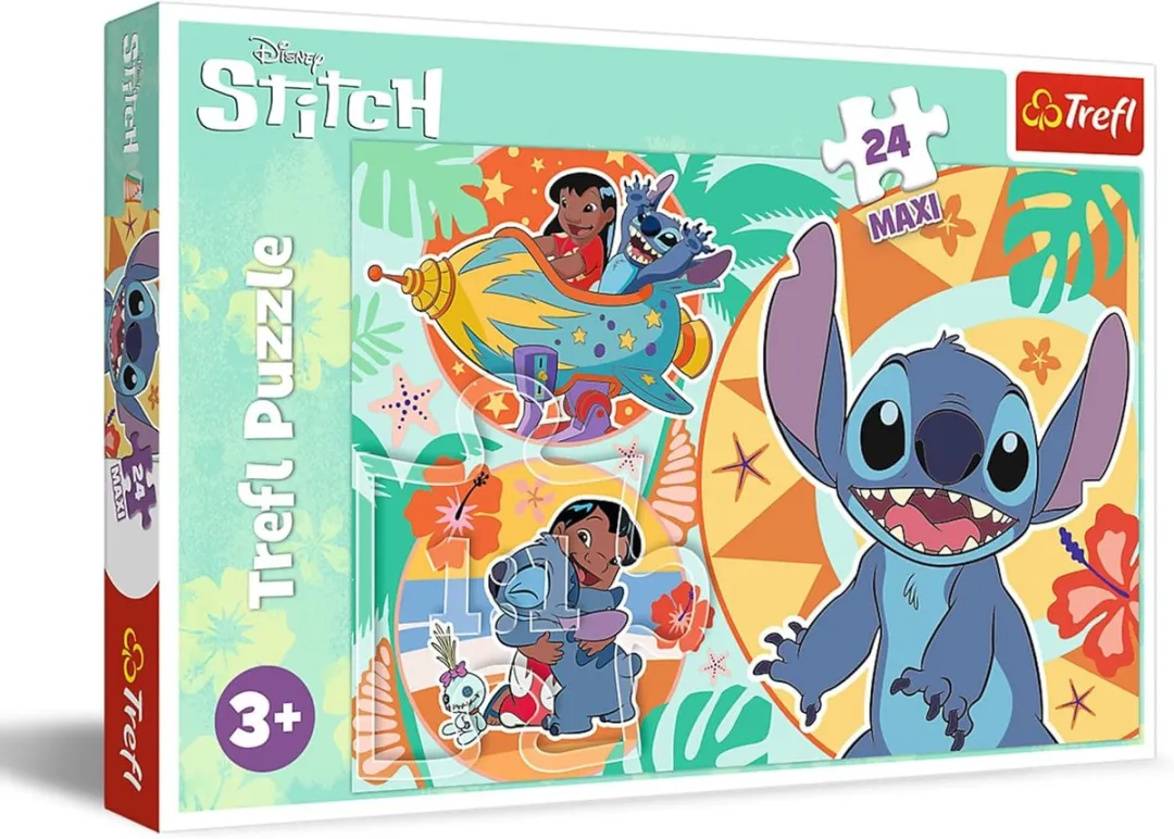 Trefl Legpuzzel Lilo & Stitch 24 Stuks