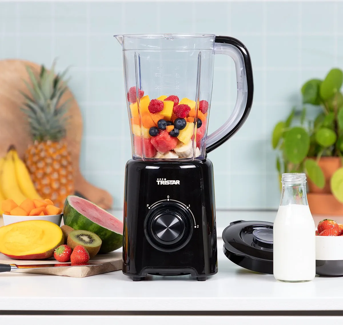 Tristar BL-4477 Blender 500W - 1,5L - Zwart