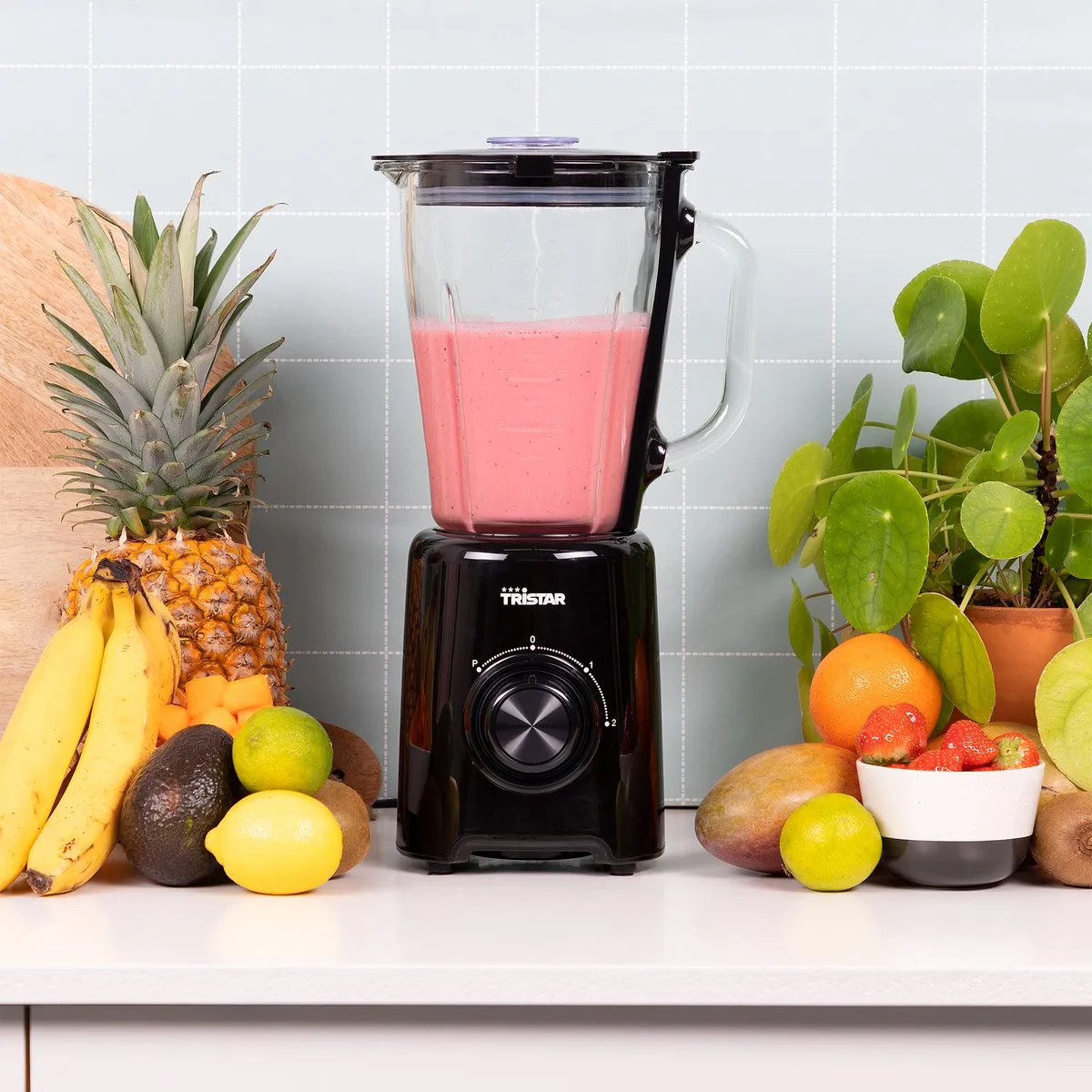 Tristar BL-4477 Blender 500W - 1,5L - Zwart