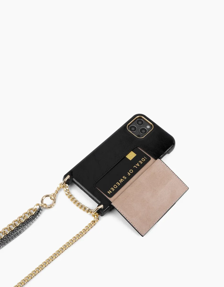 iDeal of Sweden iPhone 12 Pro Max Statement Necklace - IDSSNEC21-I2067-371 - Zwart - afbeelding 2 van 6