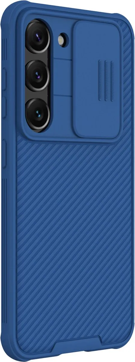 Nillkin CamShield Pro Galaxy S23+ Hoesje - Donkerblauw