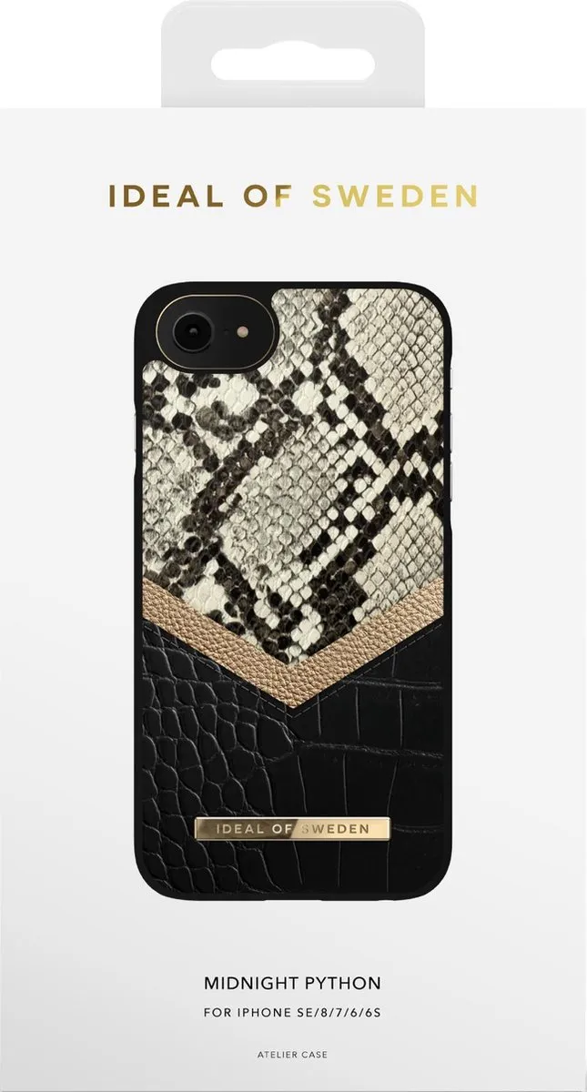 iDeal of Sweden Atelier Case iPhone 8/7/6/6s/SE Midnight Python IDACSS20-I7-199