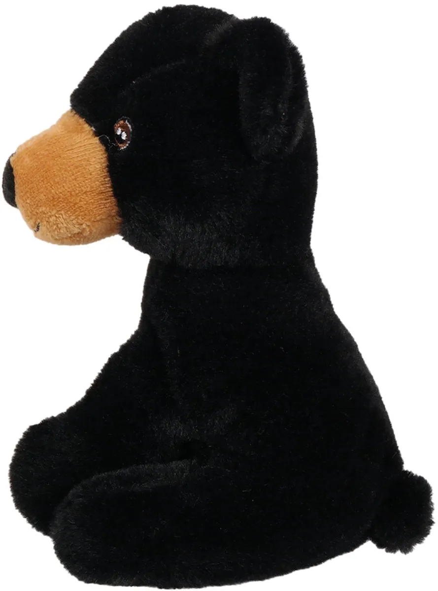 PIA Pluche Beer - 14cm - Zwart