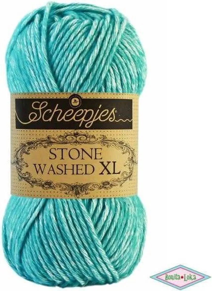 Scheepjes Stone Washed XL 50g - Turquoise
