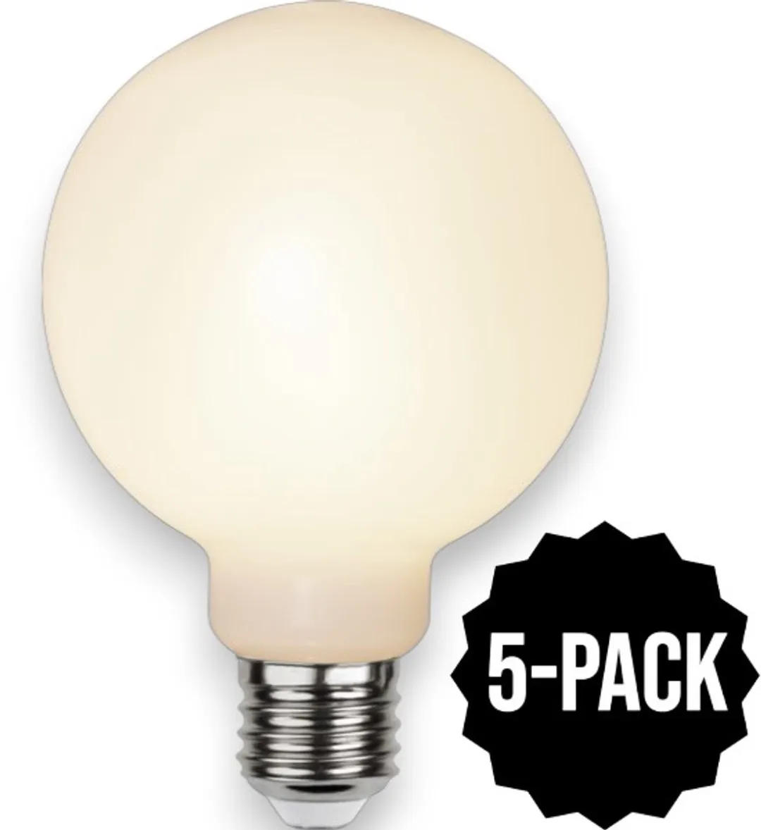 Star Trading Prikkabel G95 Bol E27 1.2W Extra Warm Wit