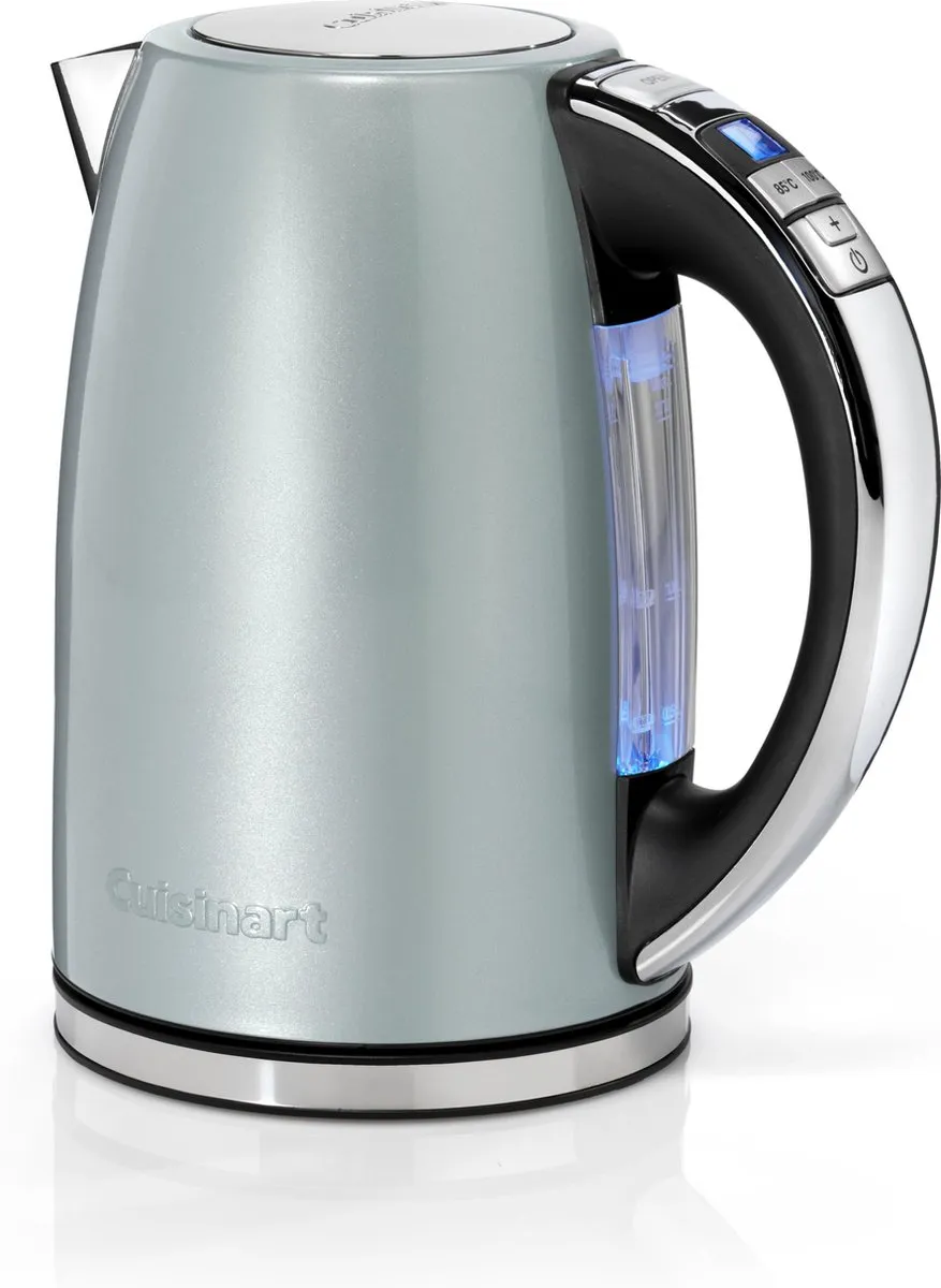 Cuisinart - Waterkoker Multi-Temp Waterkoker - Roestvrij staal - Water koker 1,7L - Groen