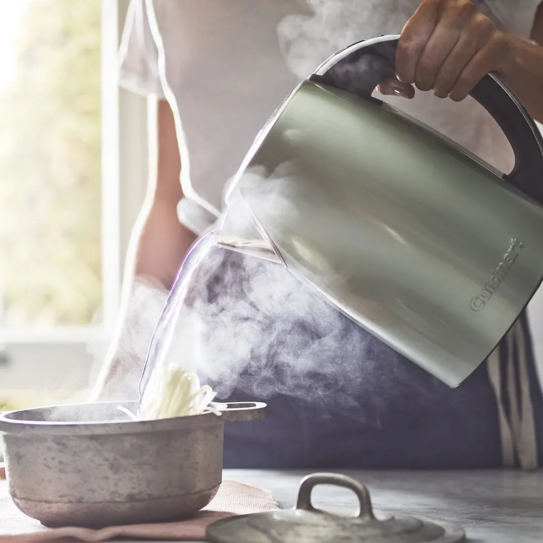 Cuisinart - Waterkoker Multi-Temp Waterkoker - Roestvrij staal - Water koker 1,7L - Groen