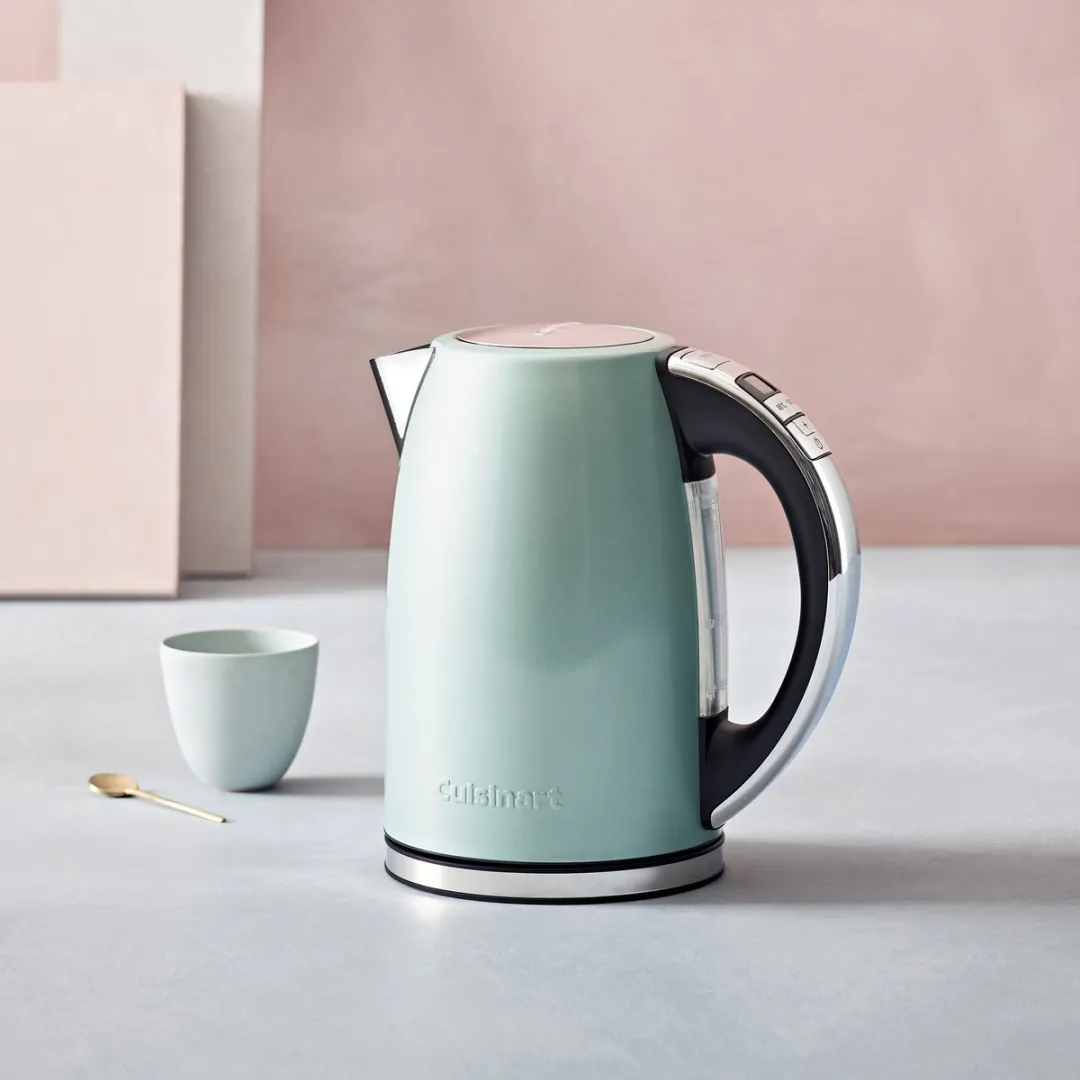 Cuisinart - Waterkoker Multi-Temp Waterkoker - Roestvrij staal - Water koker 1,7L - Groen