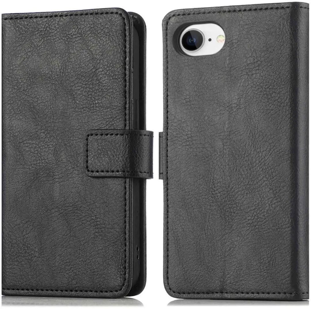 Imoshion Hoesje iPhone 16e - 3 Pasjes - Zwart
