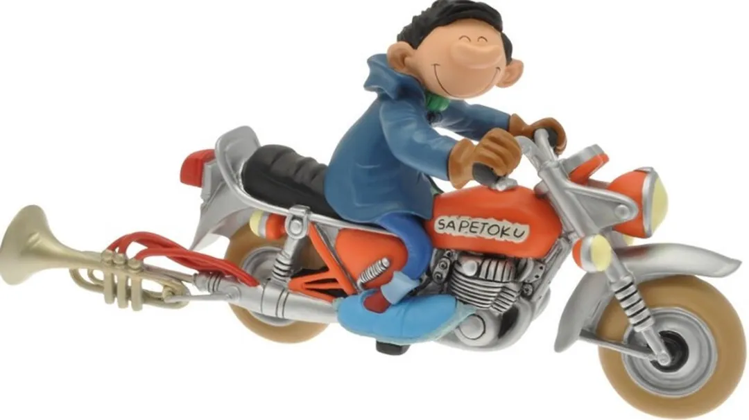 Plastoy Gaston en de Sapetoku Verzamelfiguur 305 - Veelkleurig
