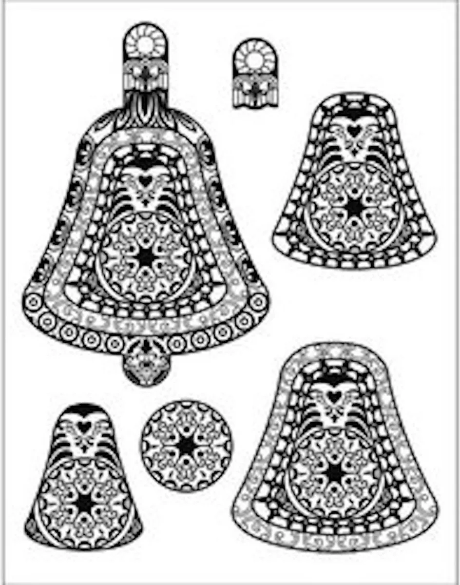 Viva Decor My Paper World 3D Clearstamps Kerstklok