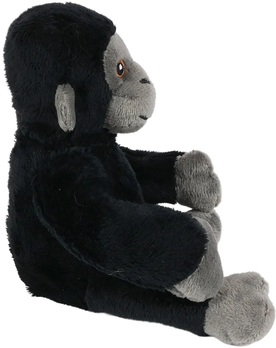 PIA Soft Toys Gorilla Knuffeldier 13cm - Zwart