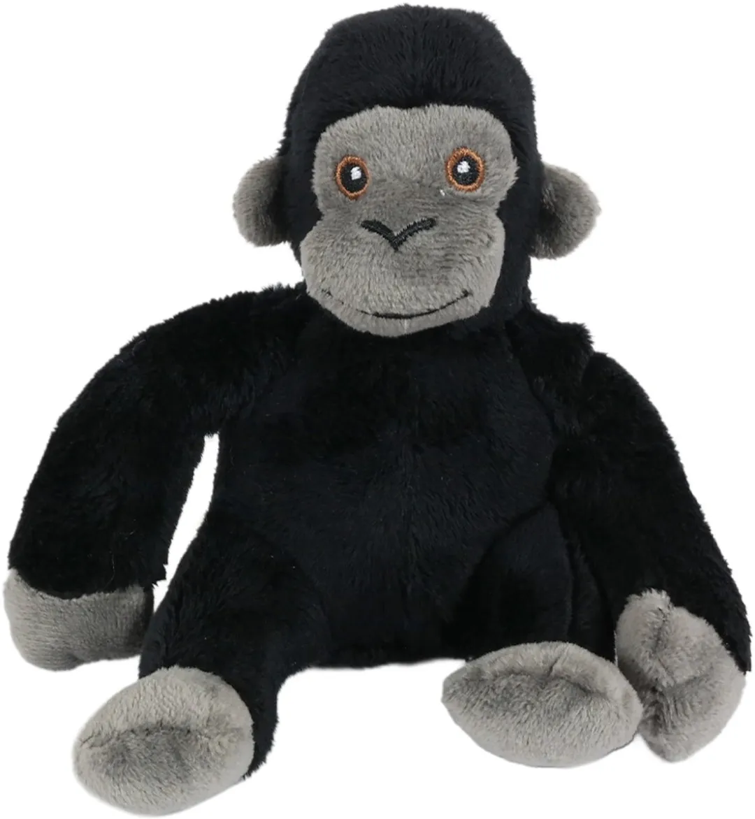 PIA Soft Toys Gorilla Knuffeldier 13cm - Zwart