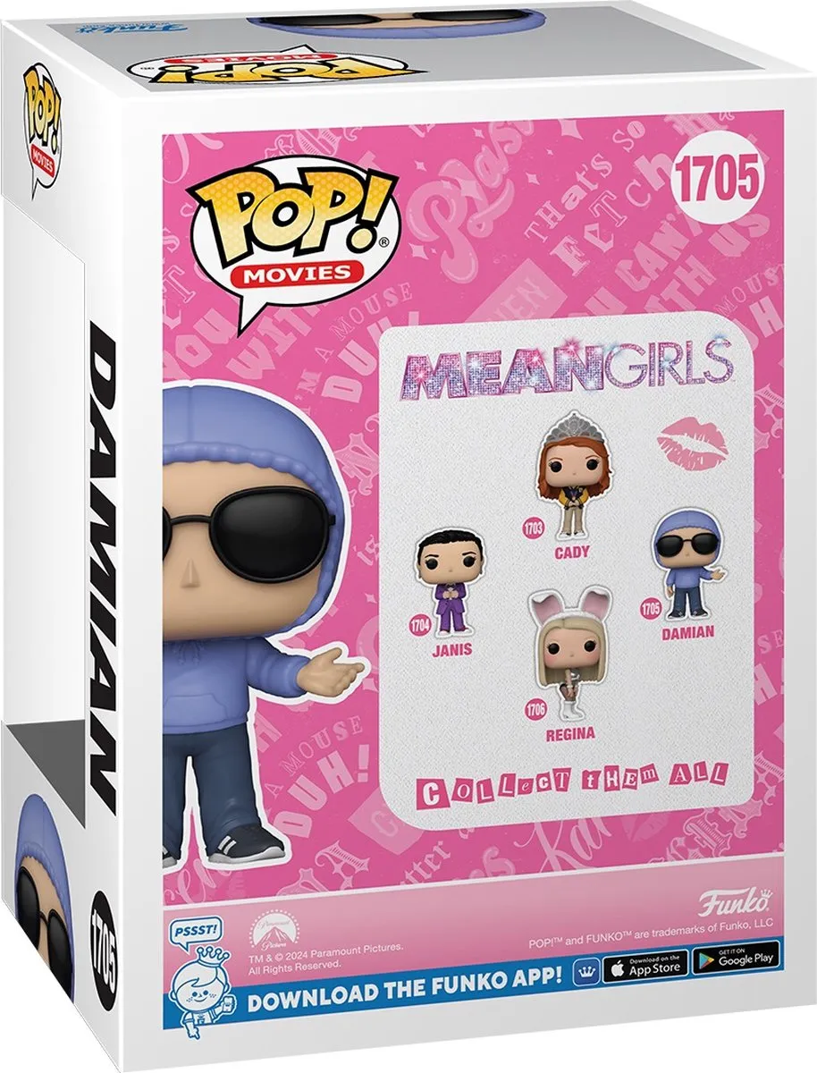 Funko Pop! Movies Mean Girls Damian #1705 - Multi