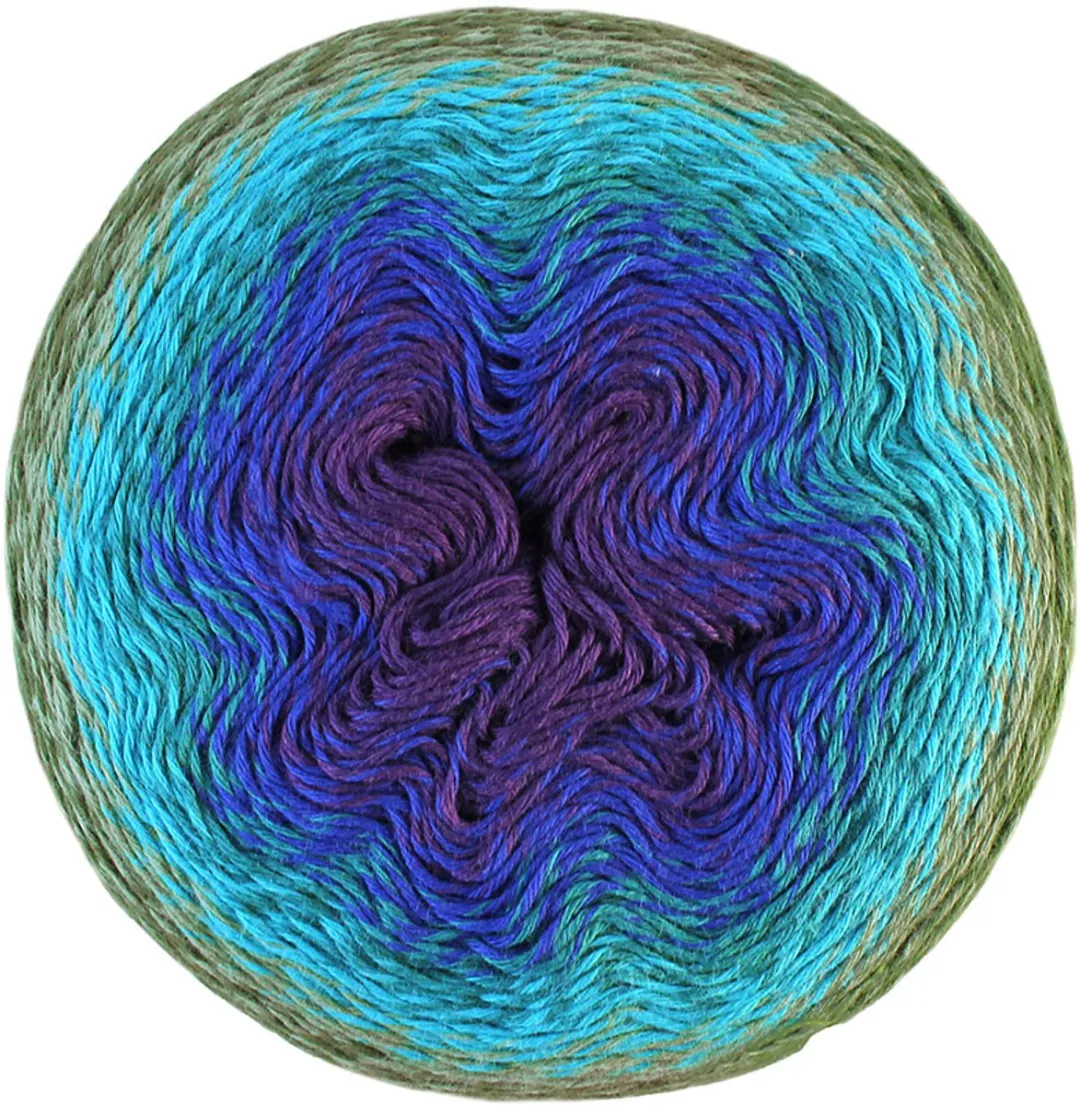 Scheepjes Whirl 1000m - Blauw/Groen/Paars