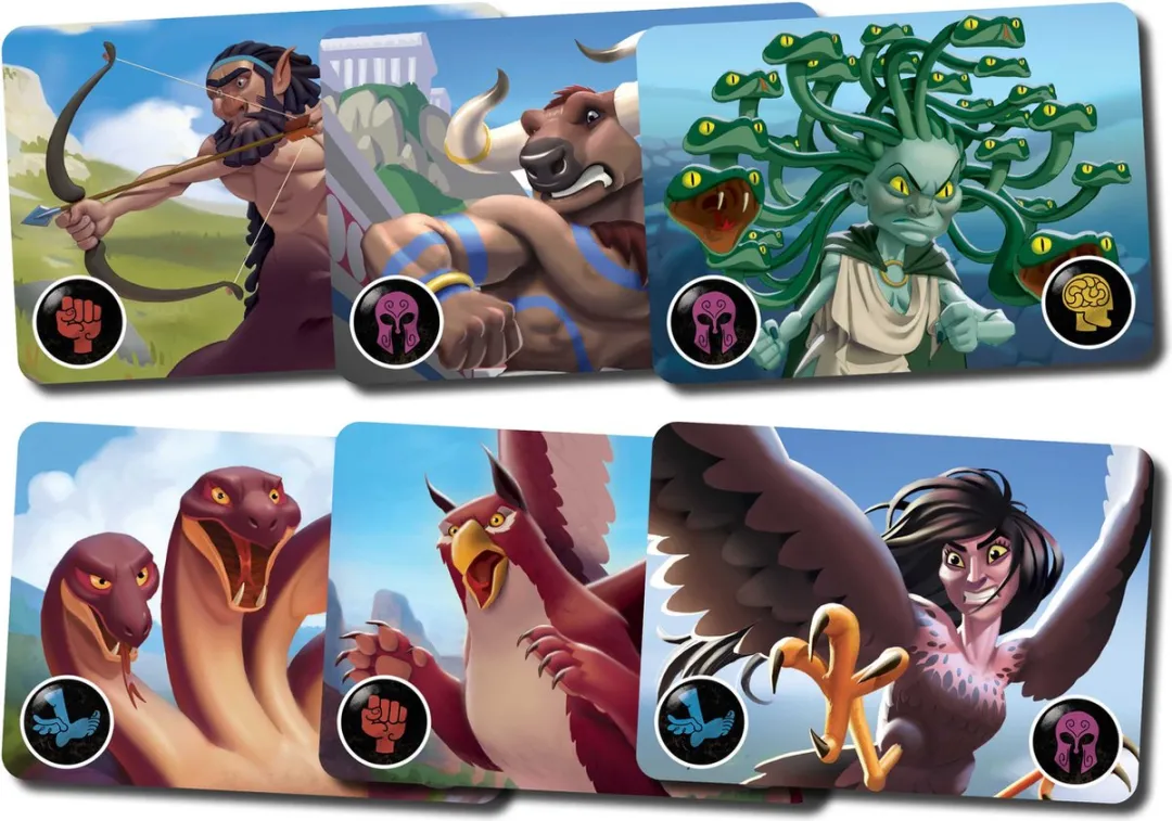 Quined Games Legends of Hellas Kaartspel - 1-6 Spelers