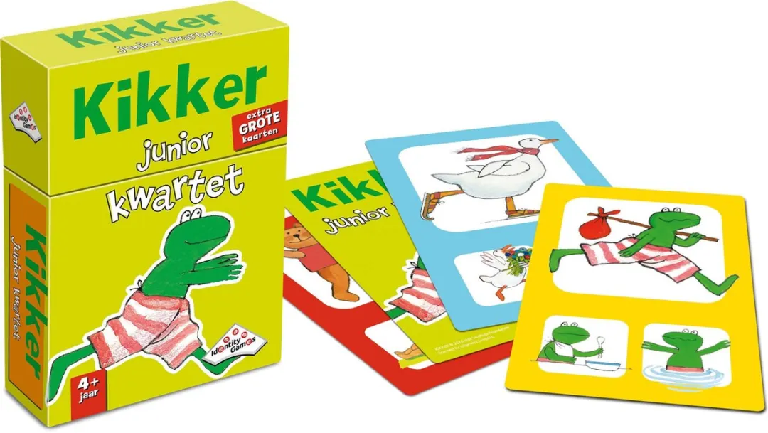Identity Games Kikker Junior Kwartet - Kaartspel - 4 Spelers