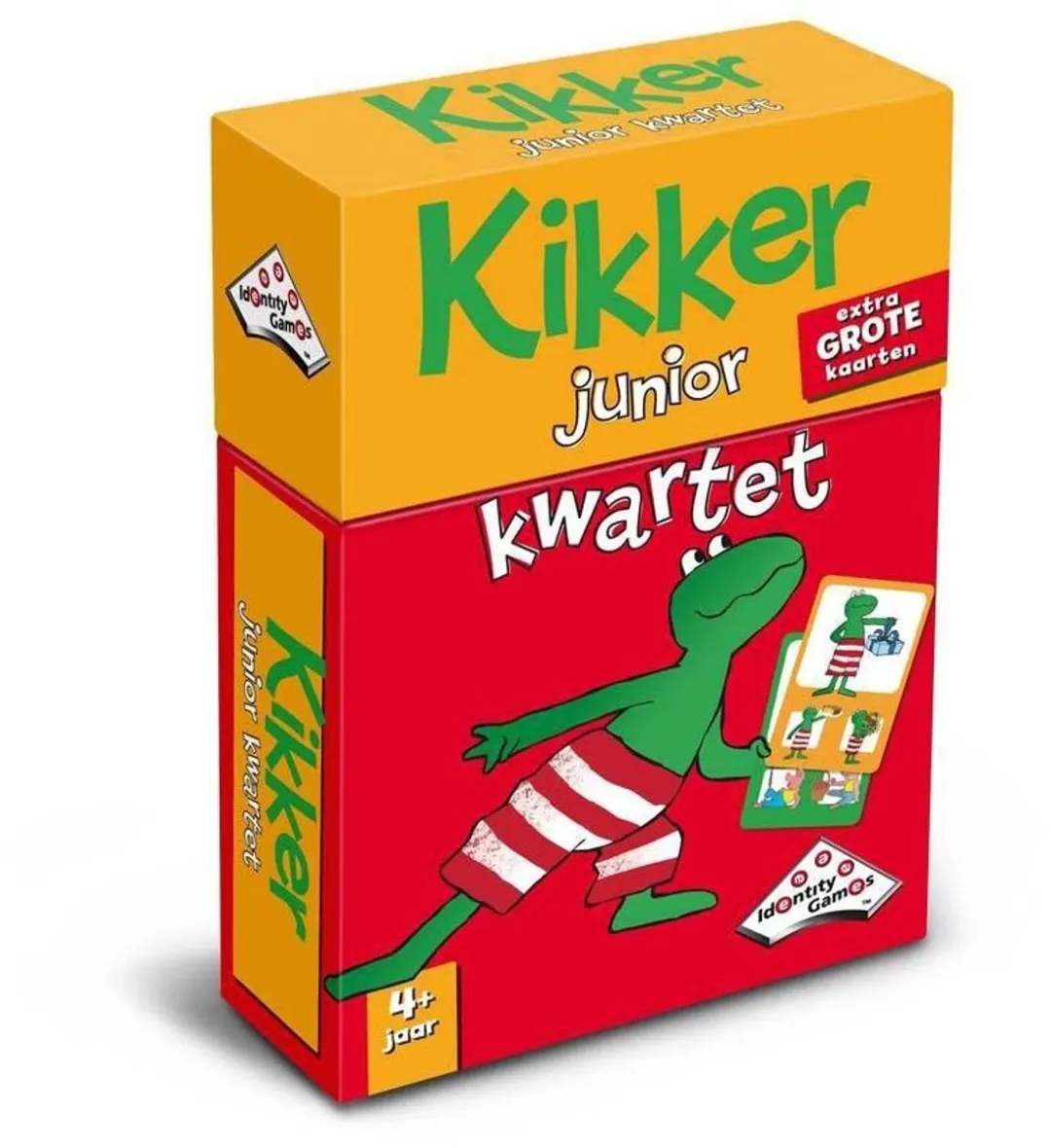 Identity Games Kikker Junior Kwartet - Kaartspel - 4 Spelers