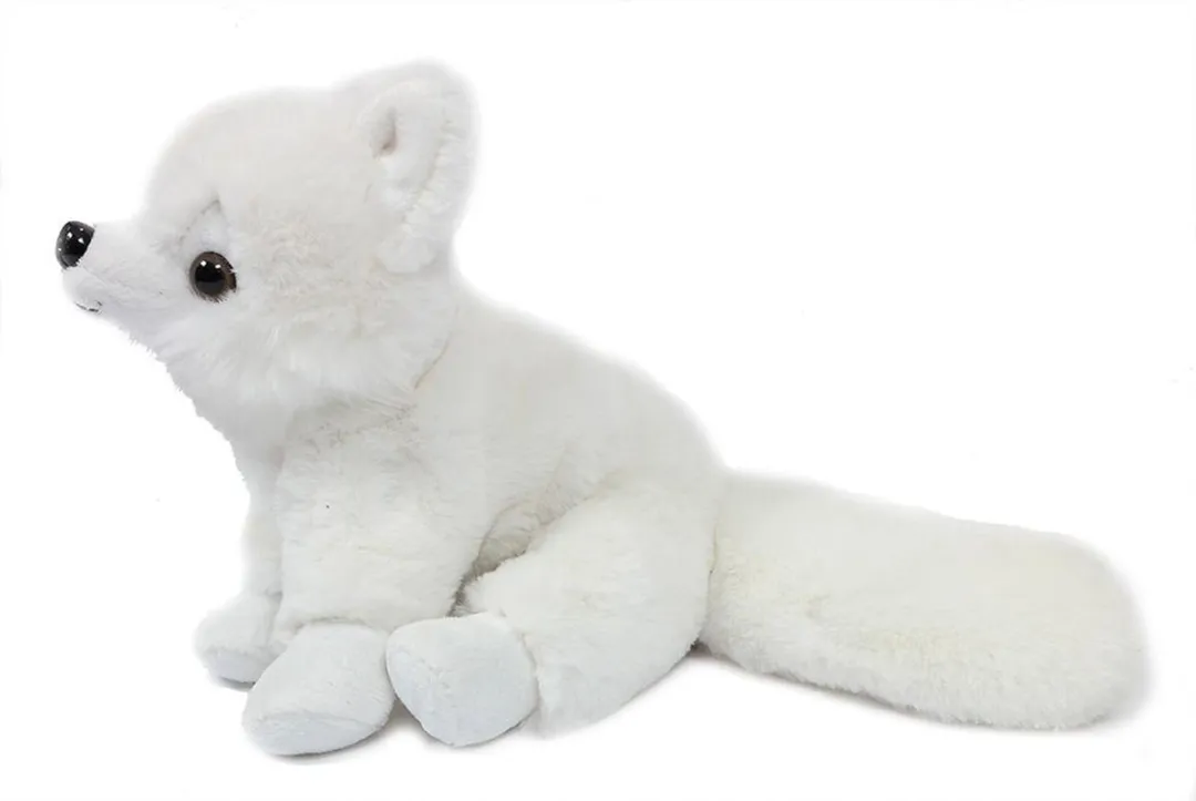 PIA Soft Toys Poolvos Knuffel - Wit - 23 cm