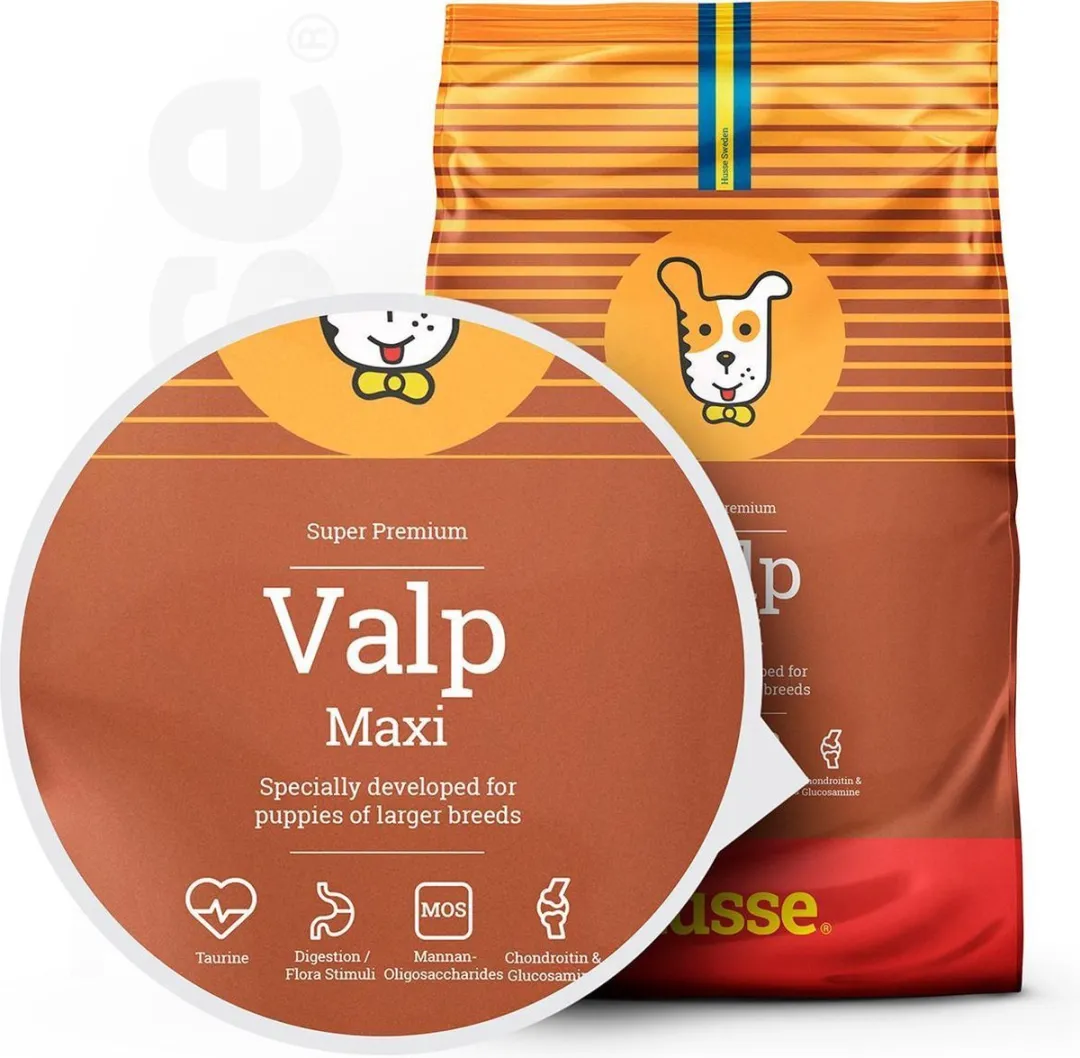 Husse Valp Maxi Puppyvoer Droog 2x12kg