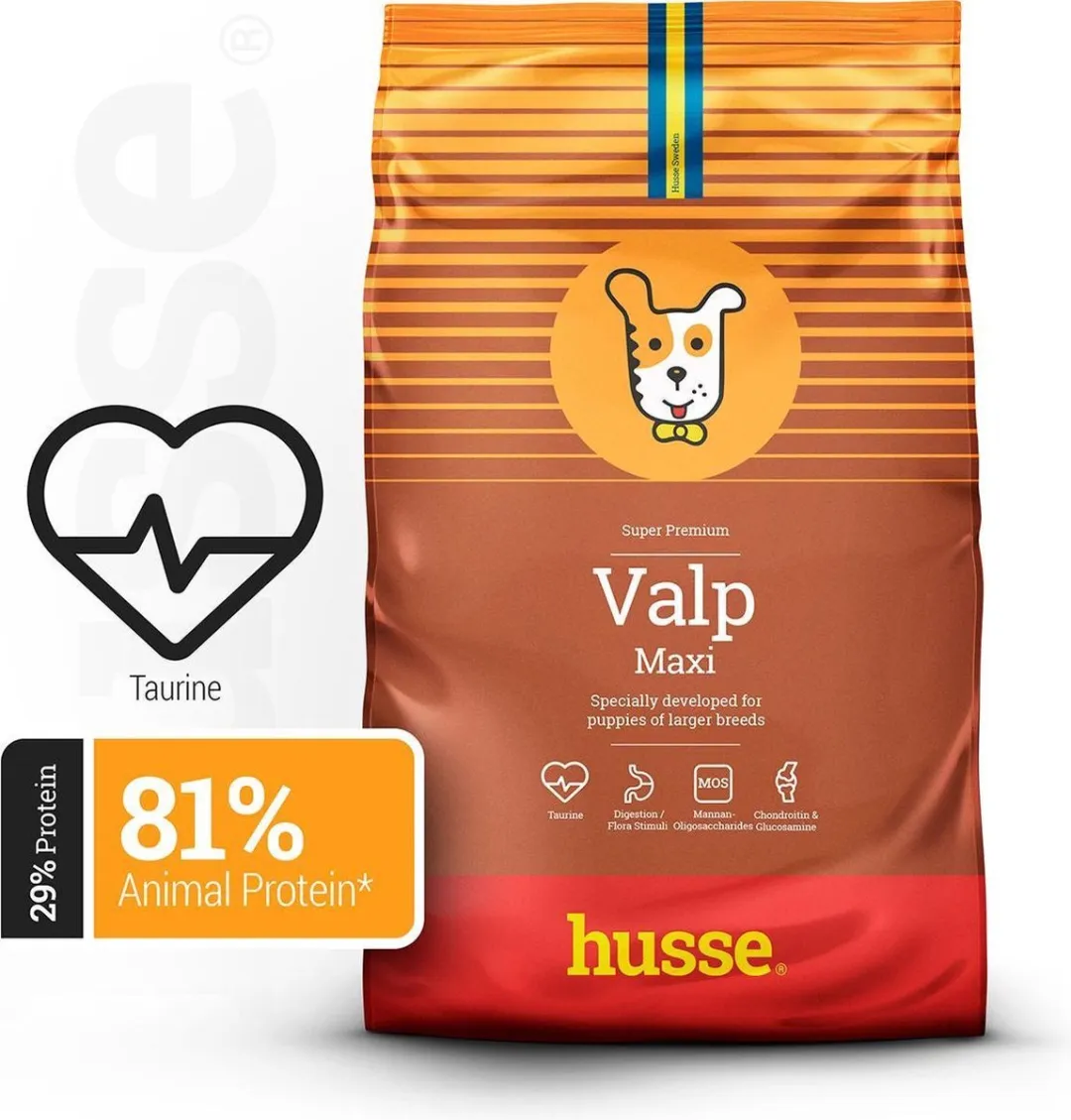 Husse Valp Maxi Puppyvoer Droog 2x12kg