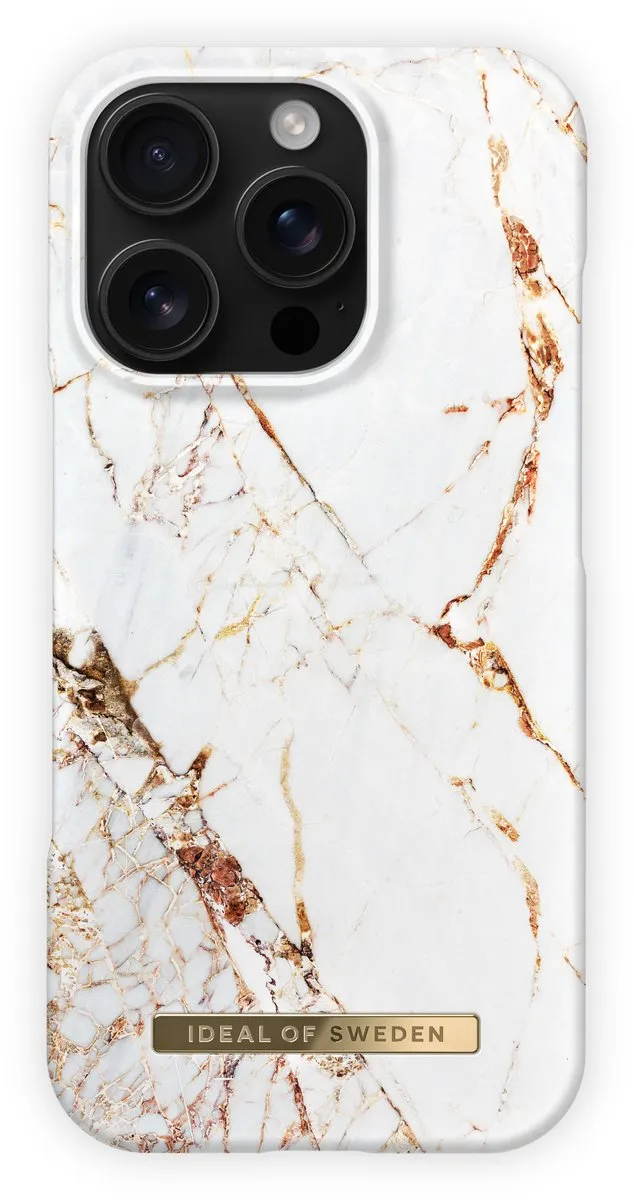 iDeal of Sweden iPhone 16 Pro Backcover - Carrara Gold