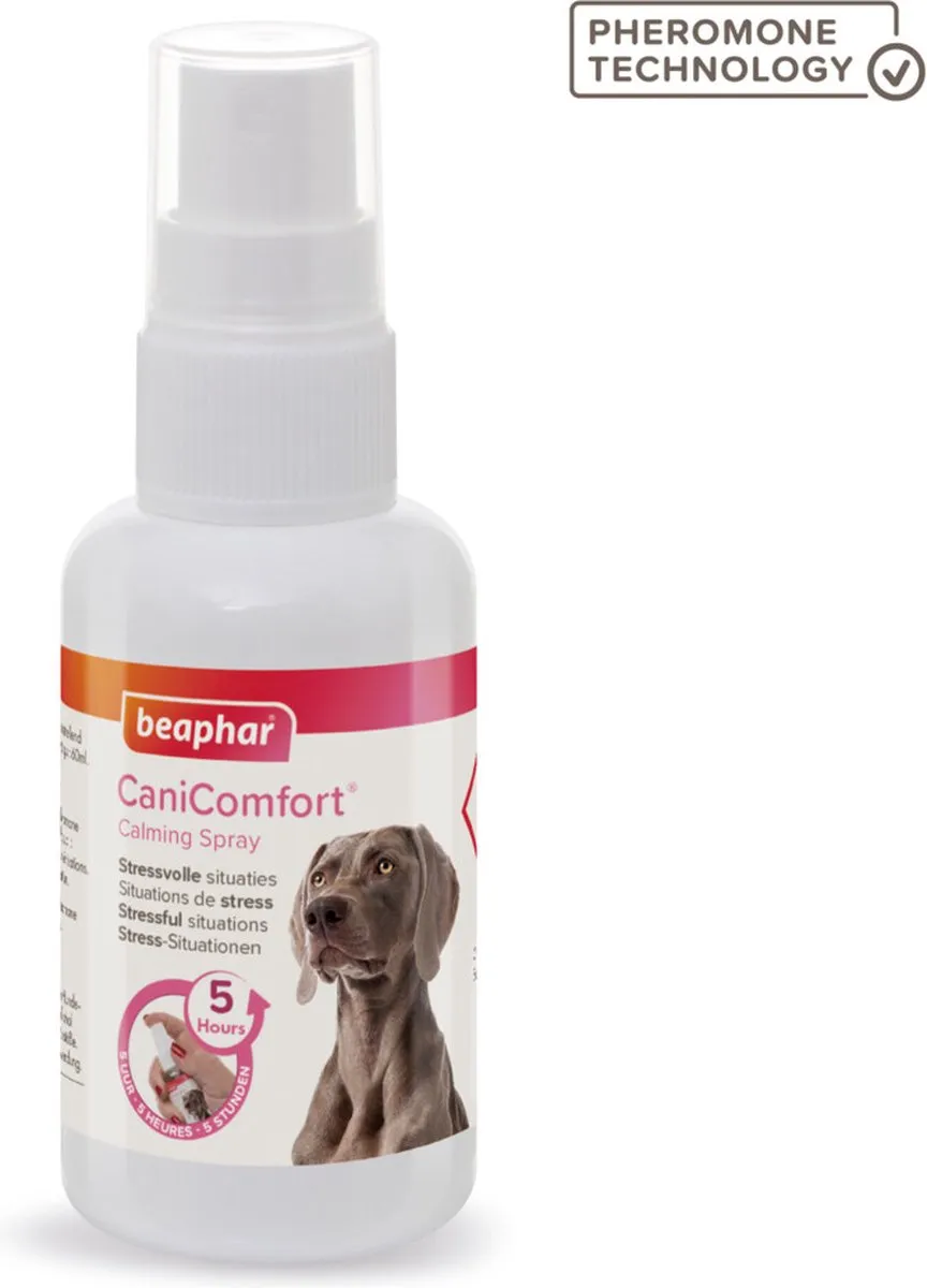 Beaphar CaniComfort Kalmerende Spray 60ml - 3 Stuks