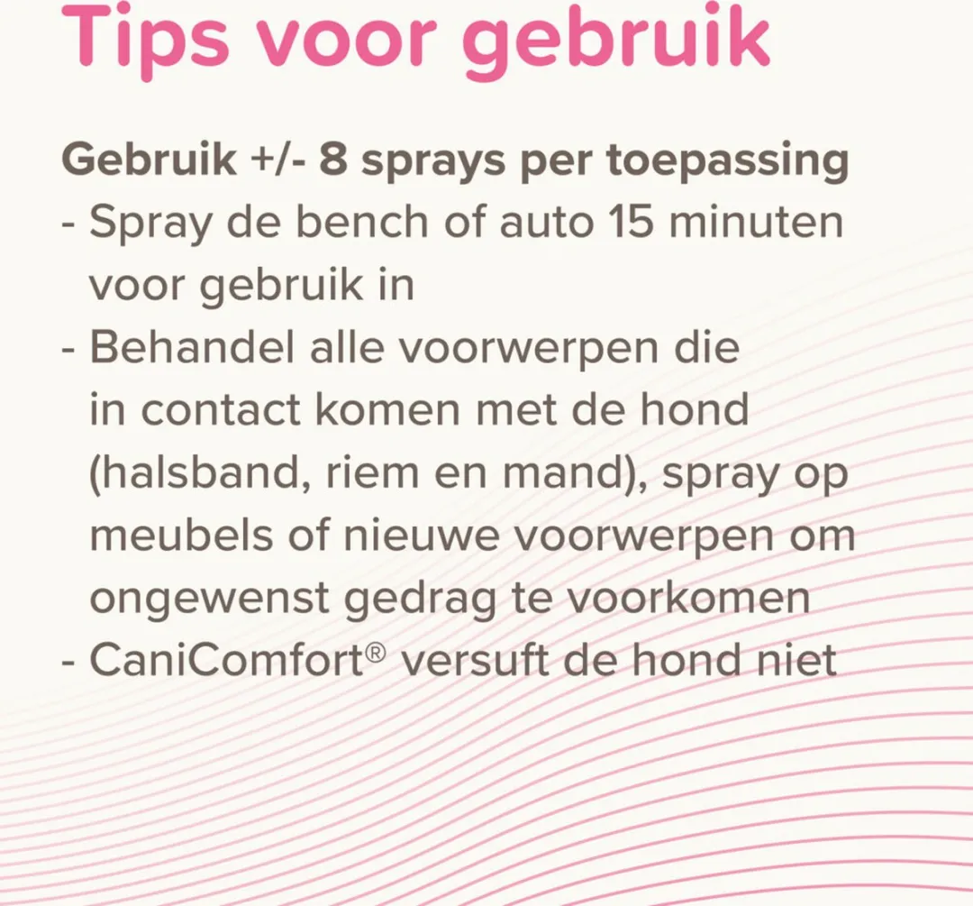 Beaphar CaniComfort Kalmerende Spray 60ml - 3 Stuks