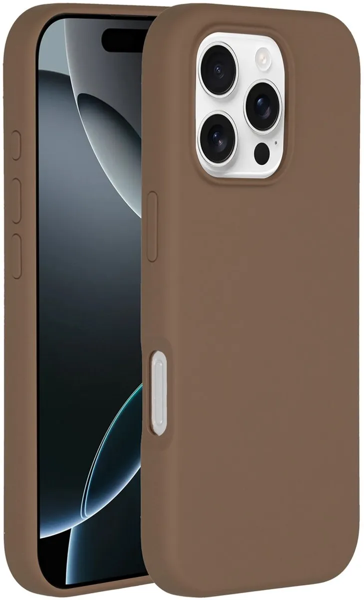 Accezz Hoesje iPhone 16 Pro Lichtbruin - MagSafe