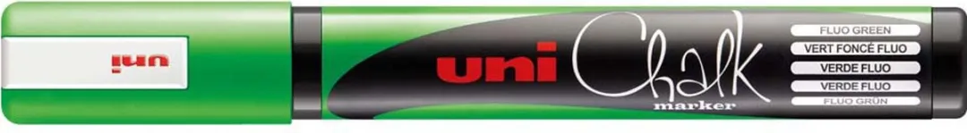 Posca Uni-Ball Chalk Marker Metallic Groen 5mm